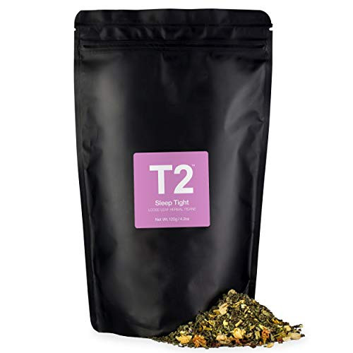 T2 Tea  Sleep Tight Herbal Tea Loose Leaf Herbal Tisane Tea in a Resealable Bag 120g 42oz