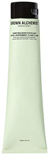 Grown Alchemist Purifying Body Exfoliant  Pearl Peppermint  Ylang Ylang  Pearl Scrub Clean Skincare 170ml  57oz