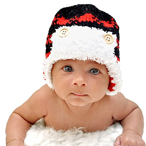 Huggalugs Baby or Toddler Boys Huntsman Earflap Beanie Hat S
