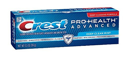 Crest ProHealth Advanced Extra Deep Clean mint Toothpaste35 oz pack of 3