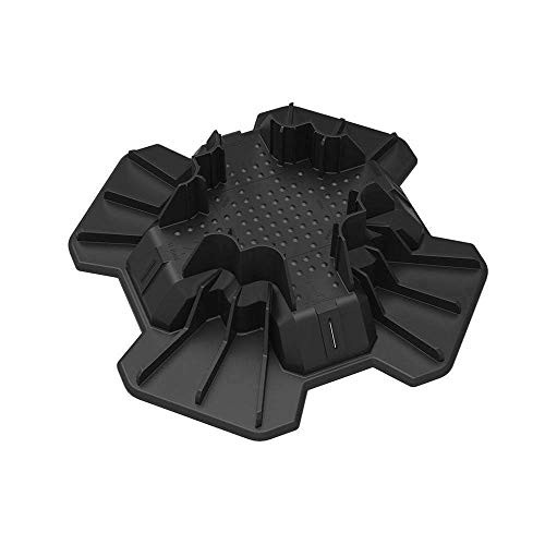 TuffBlock Instant Foundation Block Deck Support System for 4 x 4 Posts and 2 Joists