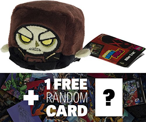 Killer Croc ~2 Kawaii Cube x Suicide Squad MiniPlush  1 Free Official DC Trading Card Bundle