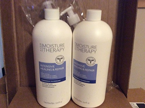 Avon moisture therapy intensive healing  repair body lotion 338 fl oz lot 2 bottles