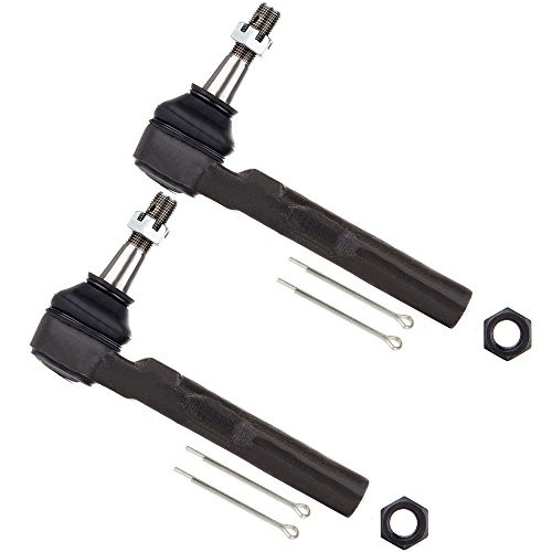 SCITOO 2pcs Suspension Kit 2 Front Outer Tie Rod End fit for 2005 2006 2007 Terraza 2004 2005 Chevrolet Classic 1997 1998 1999 2000 2001 2002 2003 Malibu 2005 2006 2007 2008 2009 ES3455