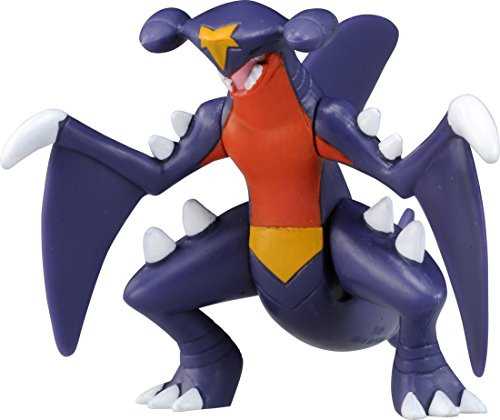 TAKARA TOMY ESP-01_Garchomp Pokémon Sun & Moon Figure, 2.25"