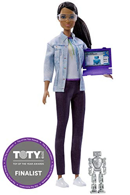 Barbie Career of the Year Robotics Engineer Doll, Brunette Barbie Career of the Year Robotics Engineer Doll, Brunette