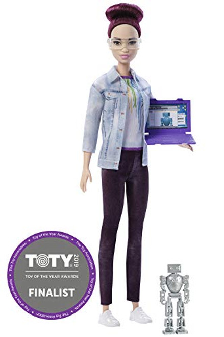Barbie Career of the Year Robotics Engineer Doll, Pink Hair Barbie Career of the Year Robotics Engineer Doll, Pink Hair