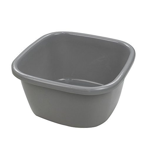 Begale Large Wash BasinDish Pan 18 Quart Gray