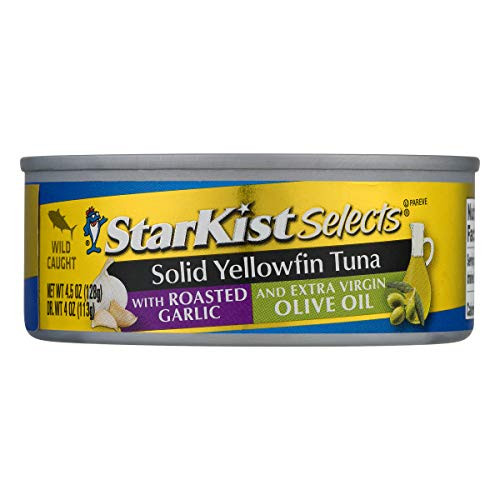 StarKist EVOO Solid Yellowfin Tuna with Roasted Garlic and Extra Virgin Olive Oil StarKist EVOO Solid Yellowfin Tuna with Roasted Garlic and Extra Virgin Olive Oil