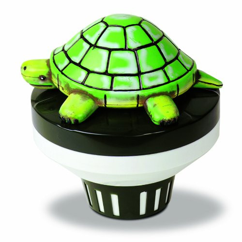 HydroTools by Swimline Floating Turtle Pool and Spa Chlorine Dispenser
