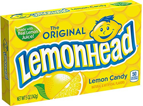 Lemonhead Candy5 Ounce Theater Box Pack of 12 Lemonhead Candy5 Ounce Theater Box Pack of 12