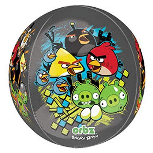 Anagram Angry Birds Orbz Foil Balloon 16 Multicolored Anagram Angry Birds Orbz Foil Balloon 16 Multicolored