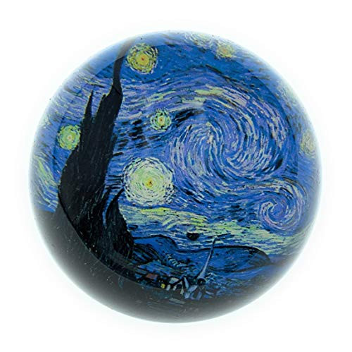 Value Arts Vincent Van Gogh Starry Night Glass Dome Paperweight 3 Inches Diameter Value Arts Vincent Van Gogh Starry Night Glass Dome Paperweight 3 Inches Diameter