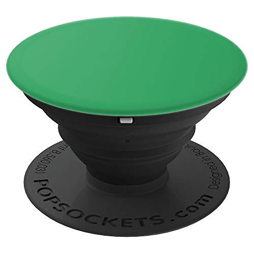 Dark Seafoam Green Color Solid Hue Plain PopSockets Grip and Stand for Phones and Tablets