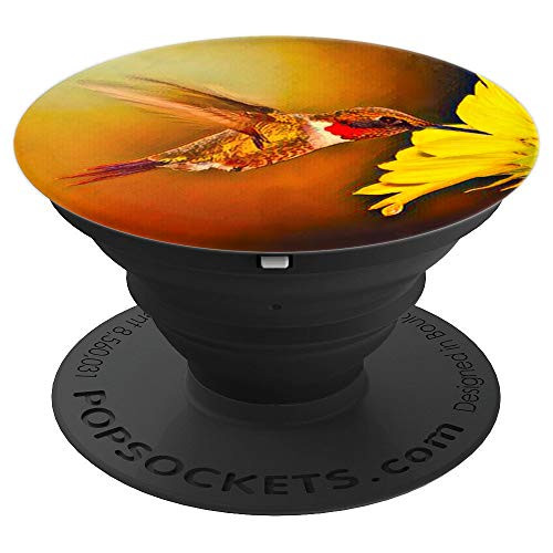 Hummingbird Bee Bird Flower Nature Nectar Gift Wildlife PopSockets Grip and Stand for Phones and Tablets Hummingbird Bee Bird Flower Nature Nectar Gift Wildlife PopSockets Grip and Stand for Phones and Tablets