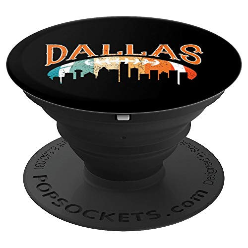 Retro Dallas Football Fan Vintage City Skyline PopSockets Grip and Stand for Phones and Tablets Retro Dallas Football Fan Vintage City Skyline PopSockets Grip and Stand for Phones and Tablets