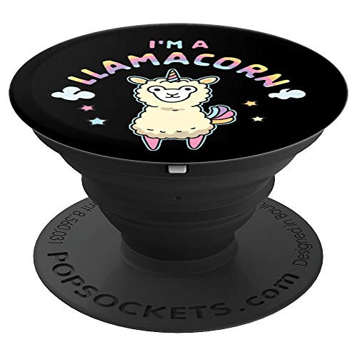 Im A Llamacorn Llama Rainbow Unicorn Gift PopSockets Grip and Stand for Phones and Tablets Im A Llamacorn Llama Rainbow Unicorn Gift PopSockets Grip and Stand for Phones and Tablets