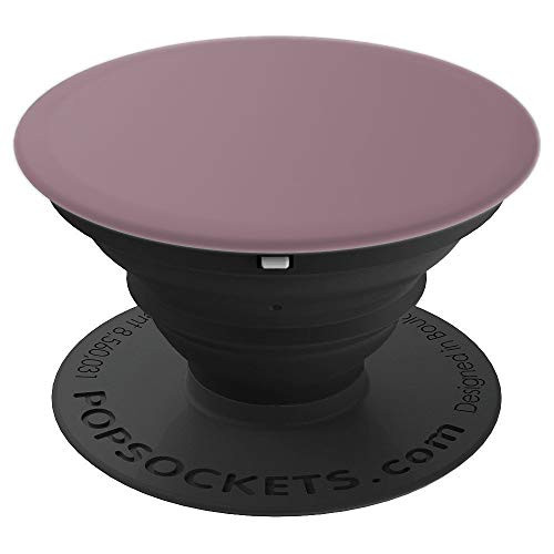 Mauve Solid Color Phone Popper PopSockets Grip and Stand for Phones and Tablets