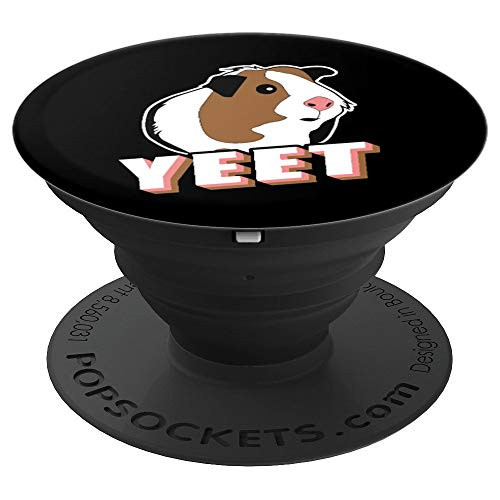 Yeet Funny Guinea Pig Lover Gifts Guinea Pig Items PopSockets Grip and Stand for Phones and Tablets