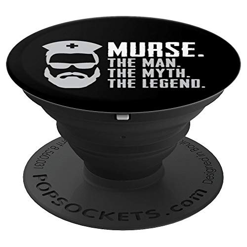 Funny Murse Gift Male Nurse Gifts RN LPN CNA PopSockets Grip and Stand for Phones and Tablets Funny Murse Gift Male Nurse Gifts RN LPN CNA PopSockets Grip and Stand for Phones and Tablets