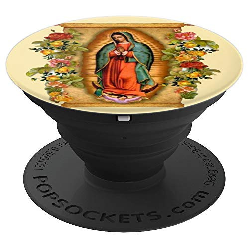 Our Lady of Guadalupe Stained Glass Image Mexico Virgin Mary PopSockets Grip and Stand for Phones and Tablets Our Lady of Guadalupe Stained Glass Image Mexico Virgin Mary PopSockets Grip and Stand for Phones and Tablets