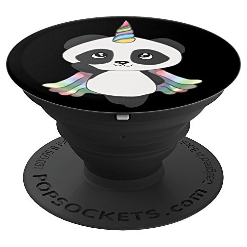Rainbow Pandacorn PopSockets Grip and Stand for Phones and Tablets