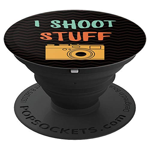 Funny Gift for Photographer Photos Photography Camera Orange PopSockets Grip and Stand for Phones and Tablets Funny Gift for Photographer Photos Photography Camera Orange PopSockets Grip and Stand for Phones and Tablets