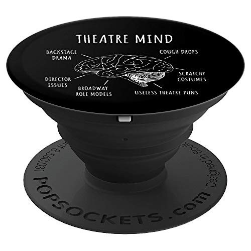 Theatre Mind Broadway Musical Actor Rehearsal Gift PopSockets Grip and Stand for Phones and Tablets Theatre Mind Broadway Musical Actor Rehearsal Gift PopSockets Grip and Stand for Phones and Tablets