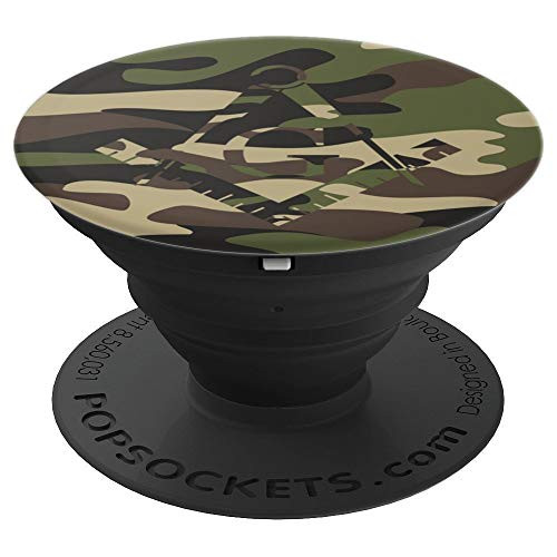 Camo Freemason Masonic Square and Compasses PopSockets Grip and Stand for Phones and Tablets