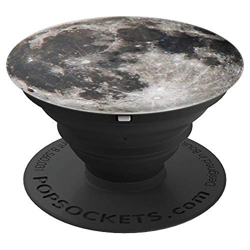 Moon Cool Lunar Space Photo Celestial Astronomy Gi PopSockets Grip and Stand for Phones and Tablets