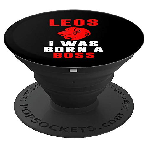 Leos I Was Born A Boss Zodiac Sign Leo Horoscope Astrology PopSockets Grip and Stand for Phones and Tablets Leos I Was Born A Boss Zodiac Sign Leo Horoscope Astrology PopSockets Grip and Stand for Phones and Tablets