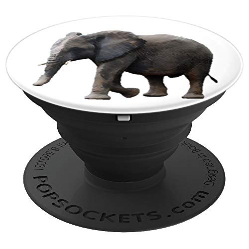 Elephant nature wildlife photo from Africa PopSockets Grip and Stand for Phones and Tablets