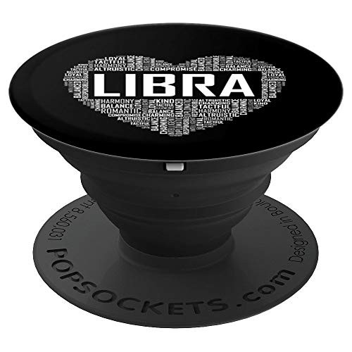 Libra Zodiac Traits Horoscope Astrology Sign Gift Heart PopSockets Grip and Stand for Phones and Tablets Libra Zodiac Traits Horoscope Astrology Sign Gift Heart PopSockets Grip and Stand for Phones and Tablets