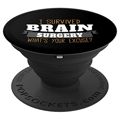 Brain Tumor Survivor Cancer Awareness Brain Cancer Warrior PopSockets Grip and Stand for Phones and Tablets Brain Tumor Survivor Cancer Awareness Brain Cancer Warrior PopSockets Grip and Stand for Phones and Tablets