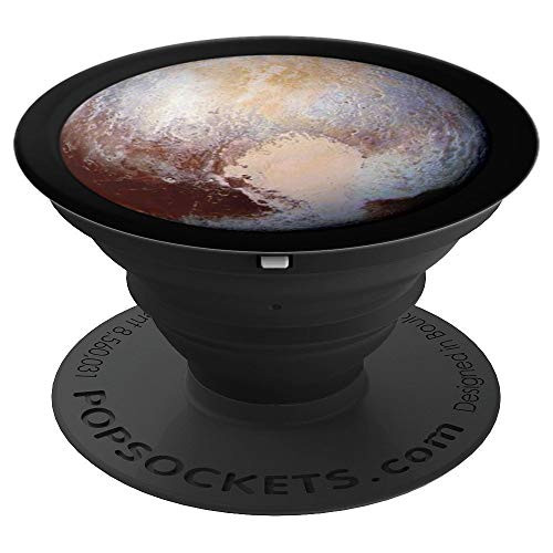 Real Space Photo Pluto The Dwarf Planet NonPlanet Pluto PopSockets Grip and Stand for Phones and Tablets