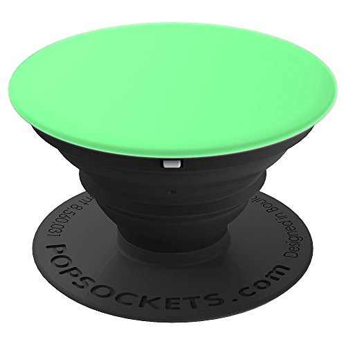 Foam Green Color Solid Hue Plain PopSockets Grip and Stand for Phones and Tablets