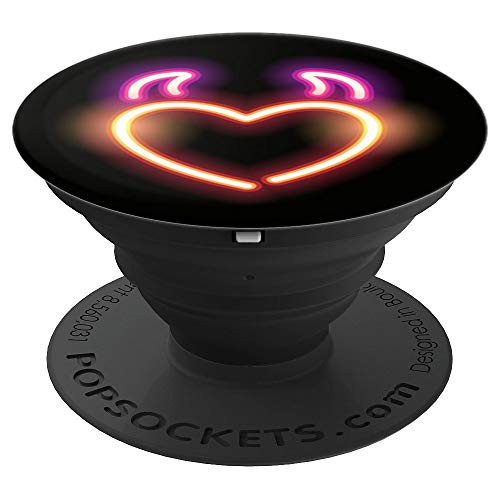 Devil Heart Sign PopSockets Grip and Stand for Phones and Tablets Devil Heart Sign PopSockets Grip and Stand for Phones and Tablets
