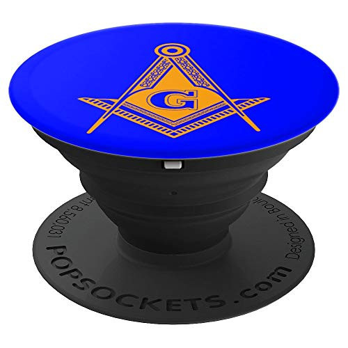 Freemasonry Lodge Mason Masons Square Masonic Compass PopSockets Grip and Stand for Phones and Tablets