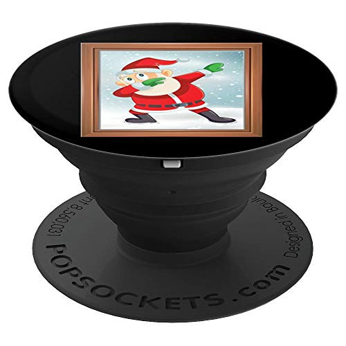 Picture Frame Dabbing Santa Claus In Snow Santa Claus PopSockets Grip and Stand for Phones and Tablets Picture Frame Dabbing Santa Claus In Snow Santa Claus PopSockets Grip and Stand for Phones and Tablets