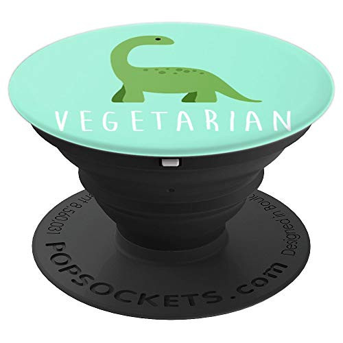 Seafoam Green Vegan PopSocket with Vegetarian and Cute Dino PopSockets Grip and Stand for Phones and Tablets Seafoam Green Vegan PopSocket with Vegetarian and Cute Dino PopSockets Grip and Stand for Phones and Tablets