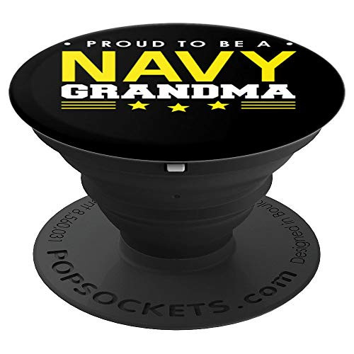 Proud To Be A Navy Grandma Navy Family PopSockets Grip and Stand for Phones and Tablets