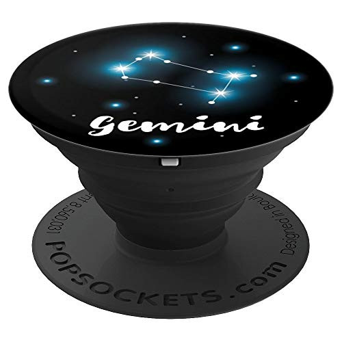 Gemini Astrological Sign Zodiac Pop Socket PopSockets Grip and Stand for Phones and Tablets