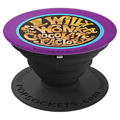 Willy Wonka and the Chocolate Factory Logo PopSockets Grip and Stand for Phones and Tablets Willy Wonka and the Chocolate Factory Logo PopSockets Grip and Stand for Phones and Tablets