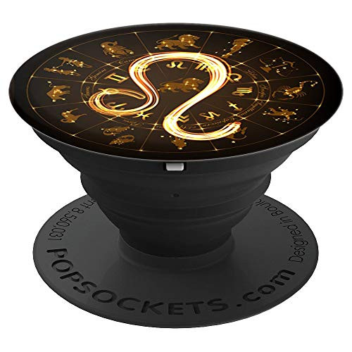 Leo Zodiac Sign Born in July August PopSockets Grip and Stand for Phones and Tablets Leo Zodiac Sign Born in July August PopSockets Grip and Stand for Phones and Tablets