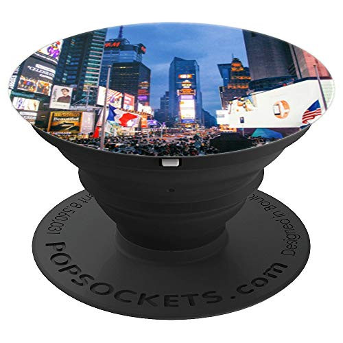 NYC New York Times Square PopSockets Grip and Stand for Phones and Tablets