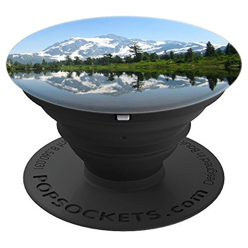 Mt Shuksan Picture Lake Washington Cascades Mountains Baker PopSockets Grip and Stand for Phones and Tablets