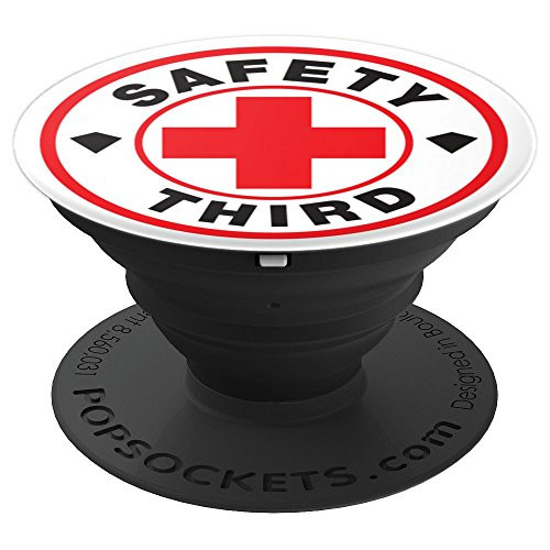 Safety Third PopSocket PopSockets Grip and Stand for Phones and Tablets
