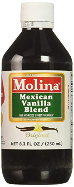 Molina Mexican Vanilla Blend Extract  Original 83 Fl Oz