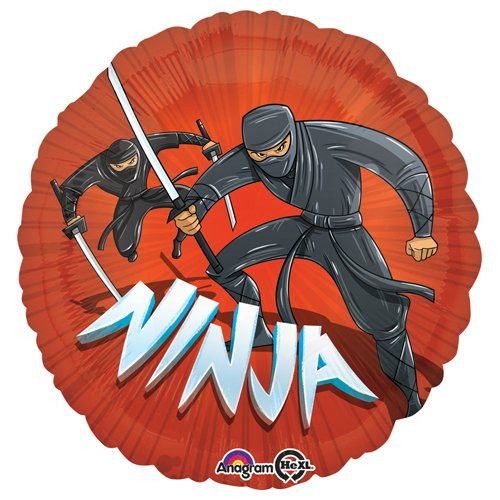 Anagram Ninja Foil Balloon 18 Multicolored Anagram Ninja Foil Balloon 18 Multicolored