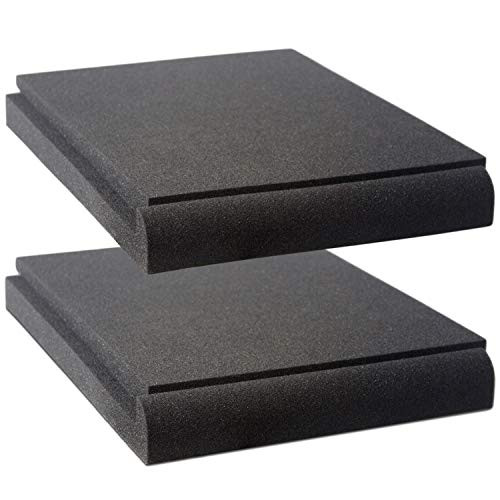 Studio Monitor Isolation Pads by Vocalbeat Suitable for 65 8 inch Speakers HighDensity Acoustic Foam for Significant Sound Improvement Prevent Vibrations and Fits most Stands 2 Pads Studio Monitor Isolation Pads by Vocalbeat Suitable for 65 8 inch Speakers HighDensity Acoustic Foam for Significant Sound Improvement Prevent Vibrations and Fits most Stands 2 Pads